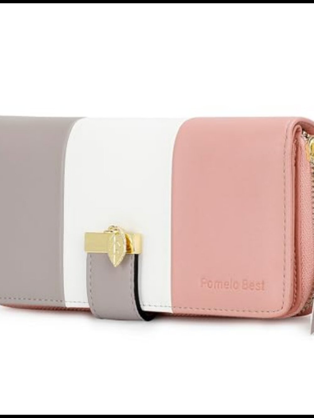 Faux Leather RFID Blocking Bifold Wallet Multi Card Holder Tassel Clutch